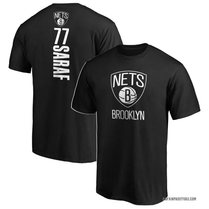 Ben Saraf Men's Black Brooklyn Nets Backer T-Shirt