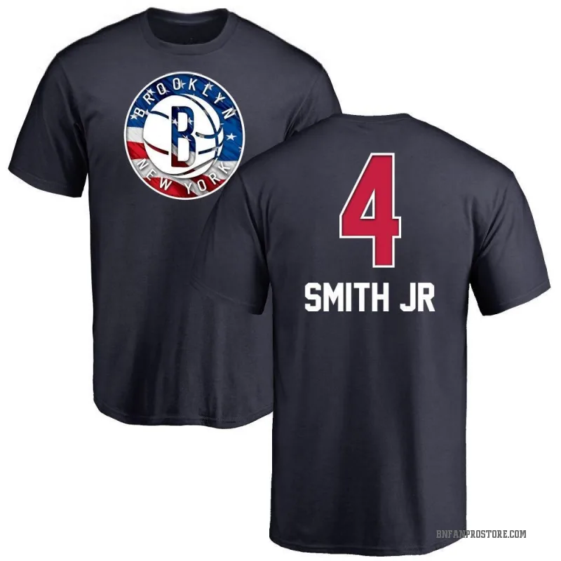 Dennis Smith Jr. Youth Navy Brooklyn Nets Name and Number Banner Wave T-Shirt
