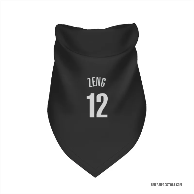 Fanbo Zeng  Black Brooklyn Nets  Cat & Dog Pet Bandana