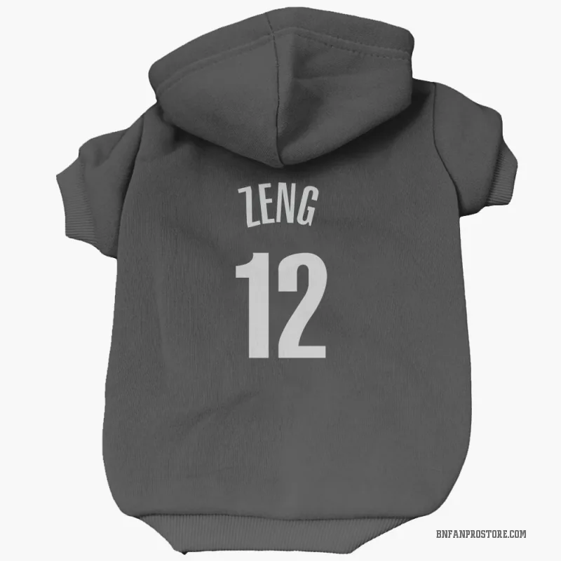 Fanbo Zeng  Black Brooklyn Nets  Cat & Dog Pet Hoodie