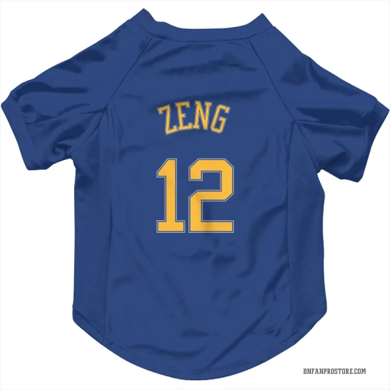Fanbo Zeng  Light Blue Brooklyn Nets  Cat & Dog Pet Jersey
