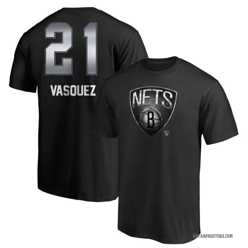 Greivis Vasquez Youth Black Brooklyn Nets Midnight Mascot T-Shirt