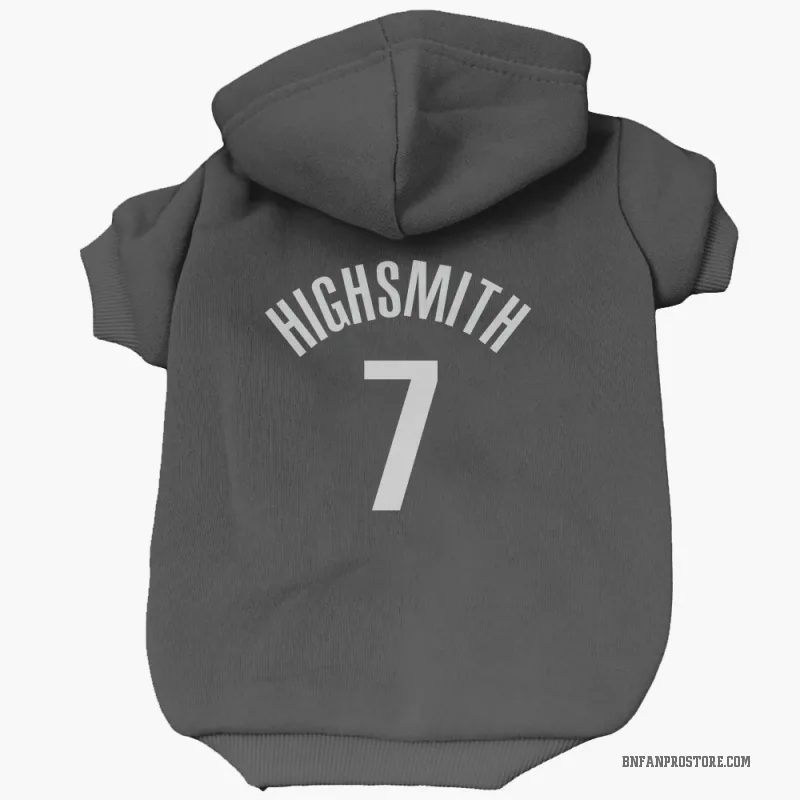 Haywood Highsmith  Black Brooklyn Nets  Cat & Dog Pet Hoodie