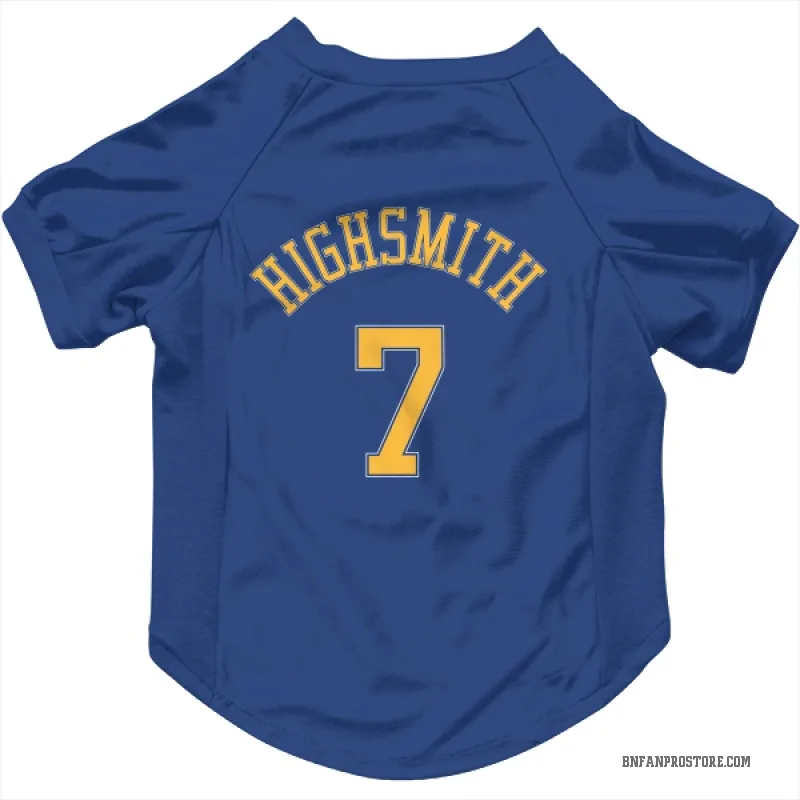 Haywood Highsmith  Light Blue Brooklyn Nets  Cat & Dog Pet Jersey