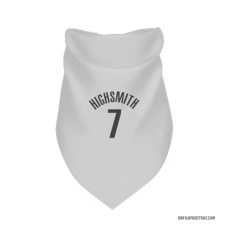 Haywood Highsmith  White Brooklyn Nets  Cat & Dog Pet Bandana