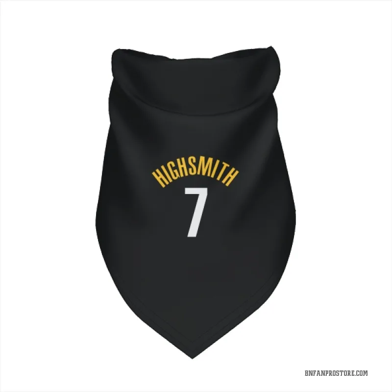 Haywood Highsmith  Yellow Brooklyn Nets   Black  Cat & Dog Pet Bandana