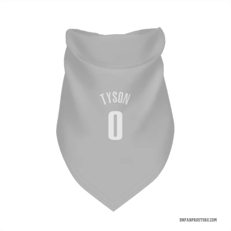 Hunter Tyson  Gray Brooklyn Nets  Cat & Dog Pet Bandana