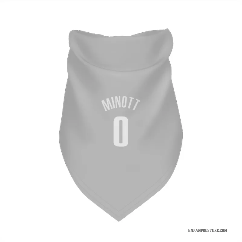Josh Minott  Gray Brooklyn Nets  Cat & Dog Pet Bandana