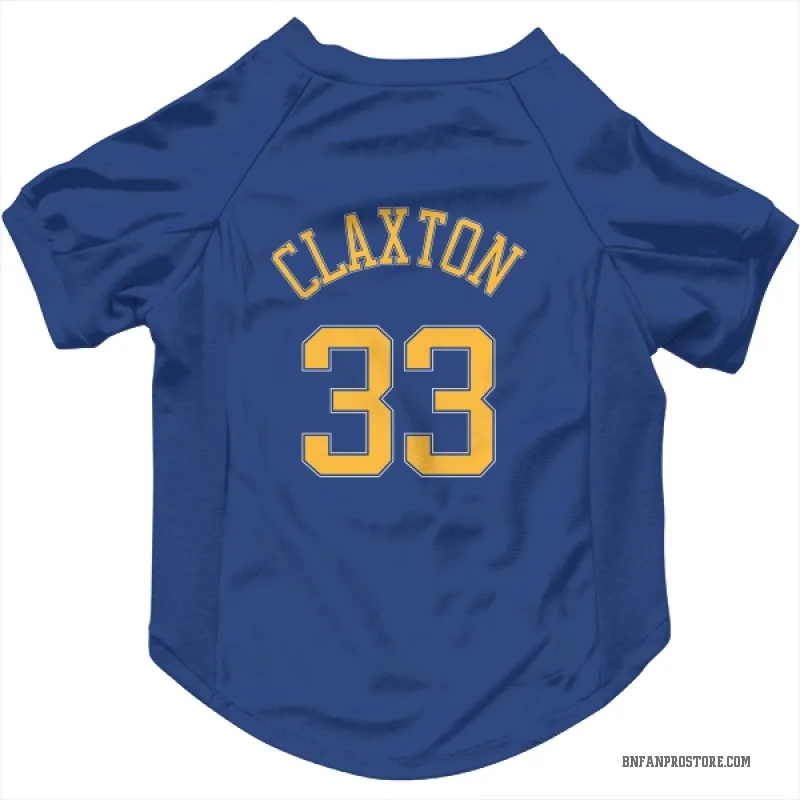 Nic Claxton  Light Blue Brooklyn Nets  Cat & Dog Pet Jersey