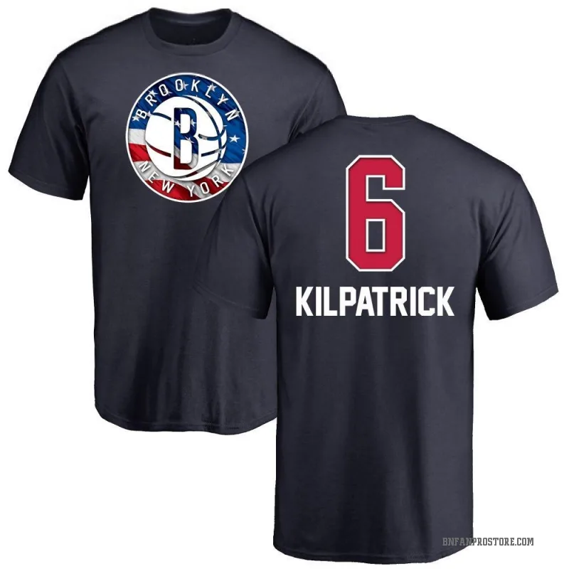 Sean Kilpatrick Men's Navy Brooklyn Nets Name and Number Banner Wave T-Shirt
