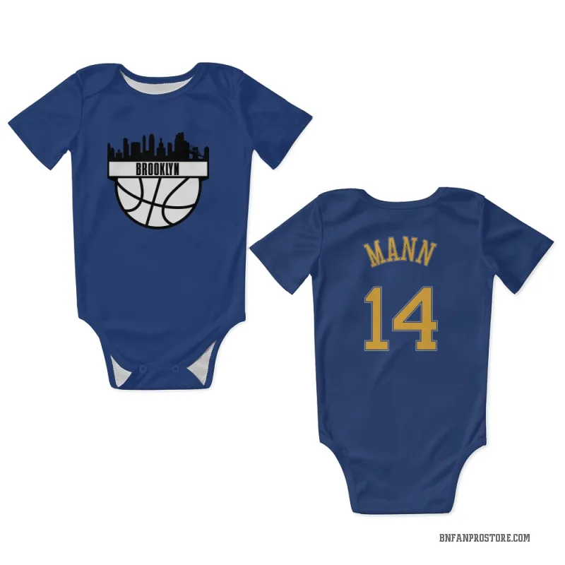 Terance Mann  Light Blue Brooklyn Nets  Newborn & Infant Bodysuit