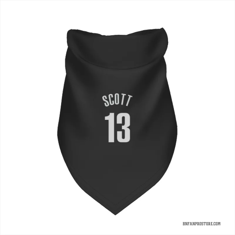 Trevon Scott  Black Brooklyn Nets  Cat & Dog Pet Bandana