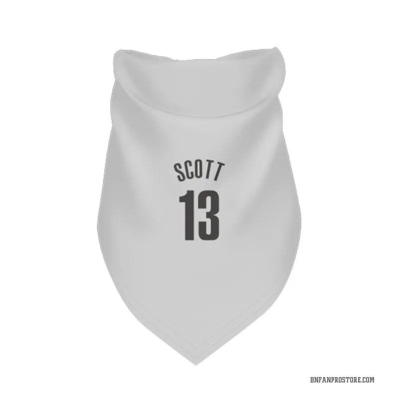 Trevon Scott  White Brooklyn Nets  Cat & Dog Pet Bandana
