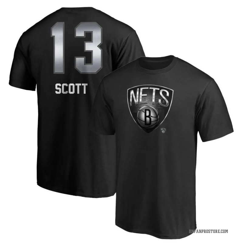 Trevon Scott Youth Black Brooklyn Nets Midnight Mascot T-Shirt